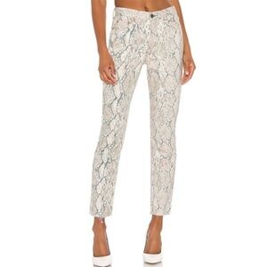 NWT GRLFRND The Karolina High Waisted Snakeskin 28